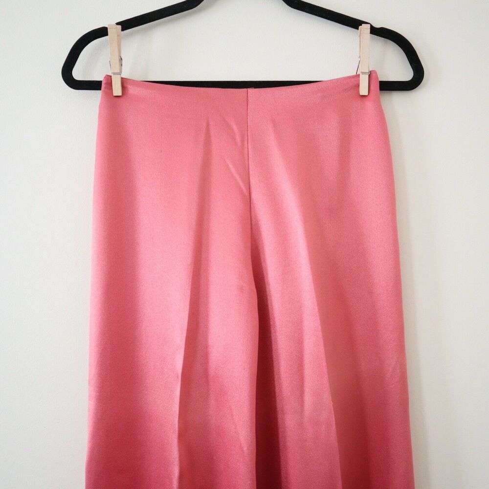 Vintage 1970s Yes From California Satin High Rise Flare Bell Bottom Pants - Picture 2 of 12
